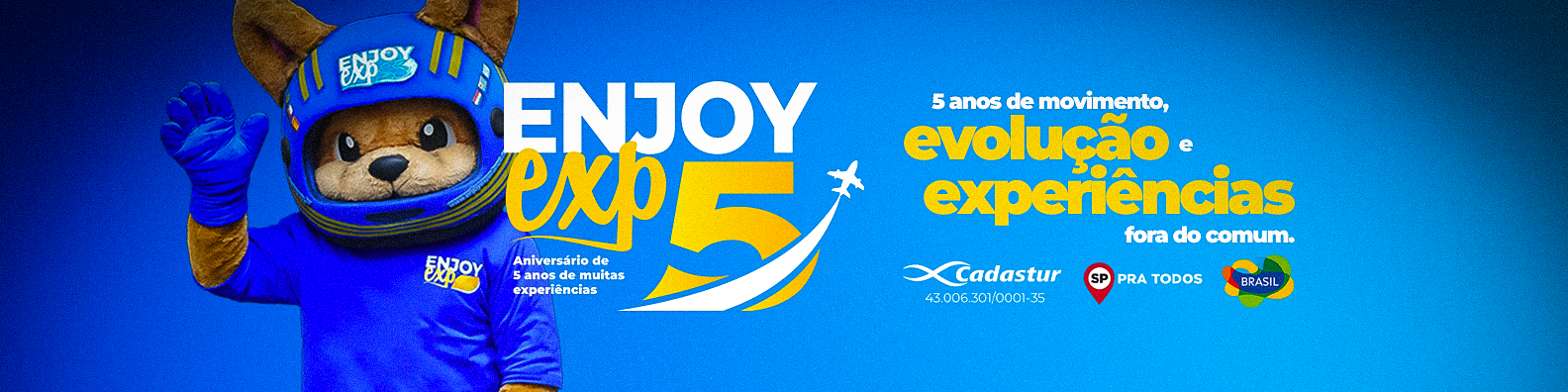 Enjoy Experience celebra 5 anos com rebranding e novo website