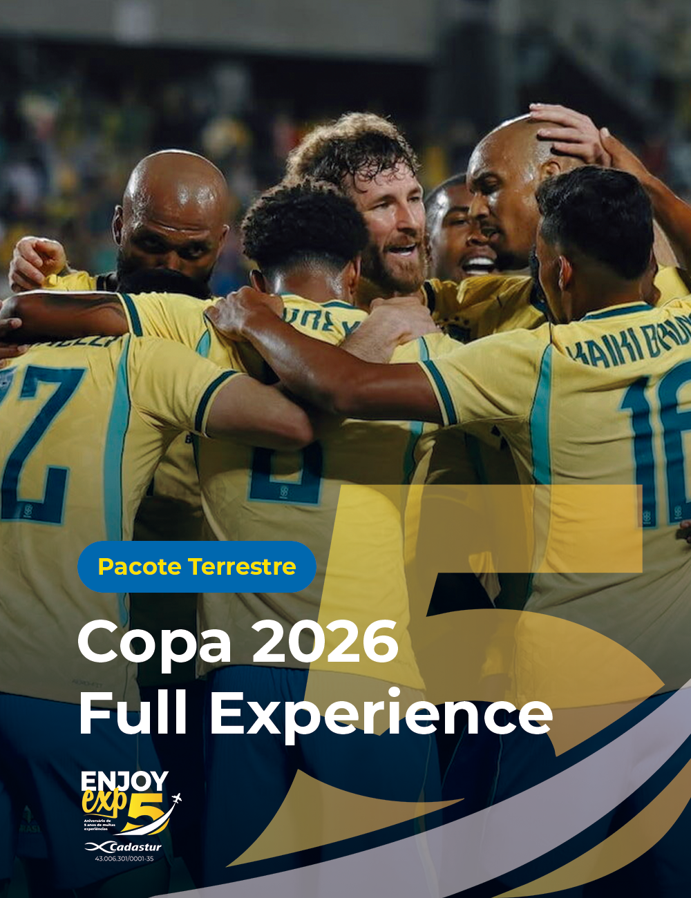 2026 World Cup - Follow Brazil - 3 Games