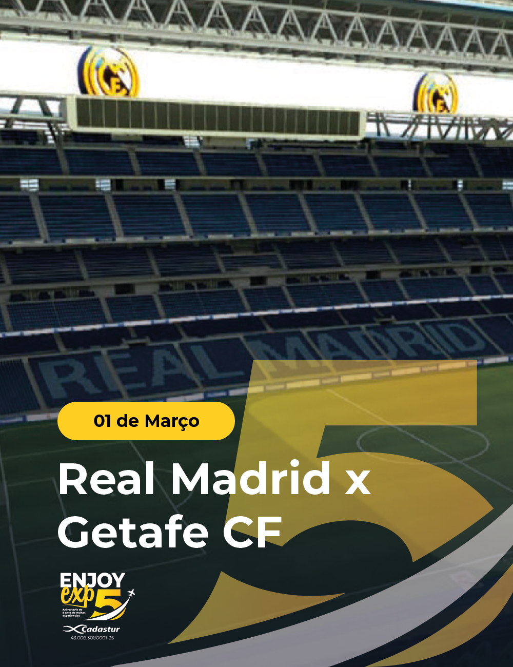 Real Madrid x Getafe CF - 01 de Março - Santiago Bernabéu
